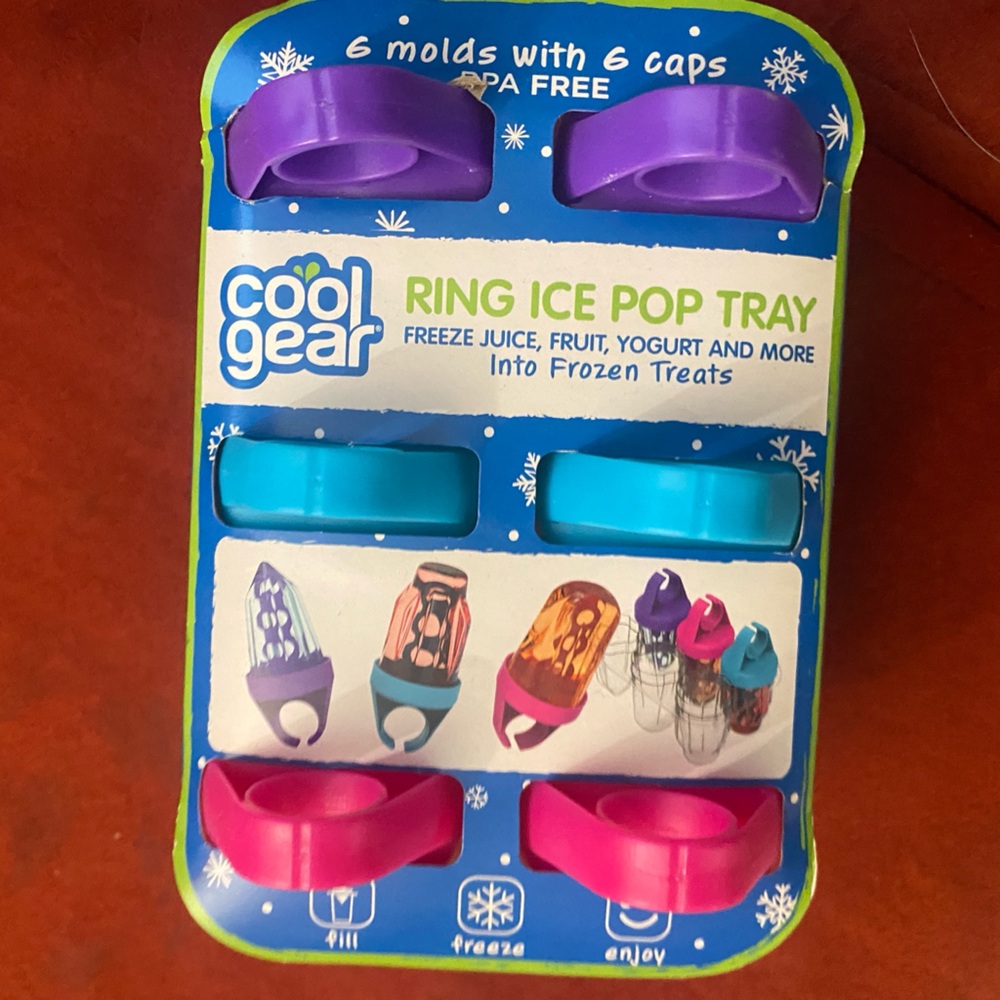 2 Cool gear rocket ice pop mold tray brand new